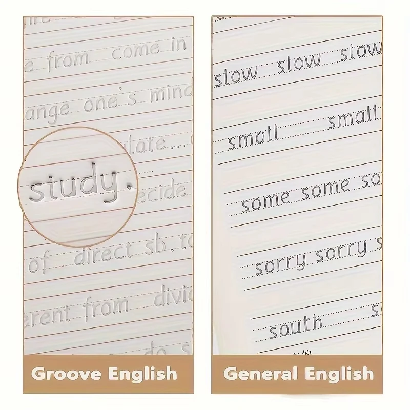 كتاب ممارسة النص المائل القابل لإعادة الاستخدام - كتاب الكتابة اليدوية للحروف الأبجدية والخط الإنجليزي لتحسين الحرفية والألوان المختلطة