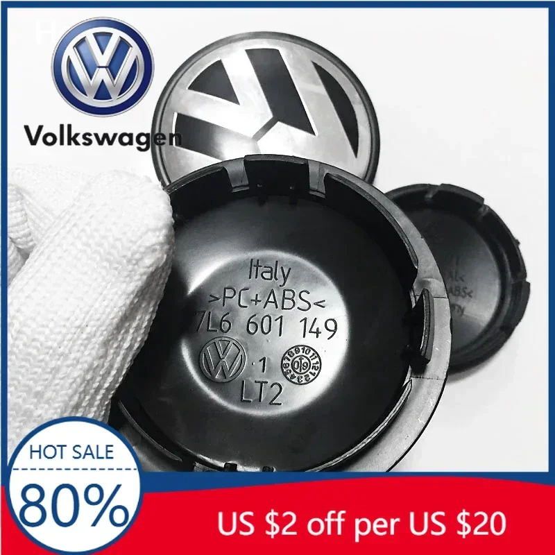 

Для Volkswagen VW: Комплект из 4 колпачков для центра диска (56/60 мм) с логотипом, эмблемой, аксессуары для автомобилей Volkswagen Tiguan, VW GTI, TOURAN