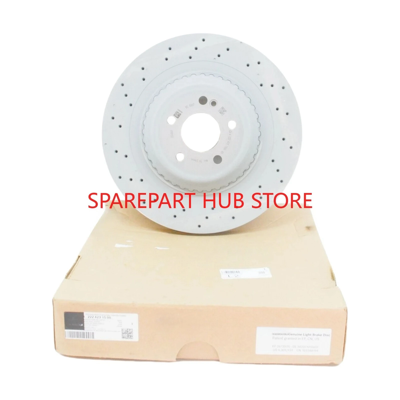 

OEM 1PC A2224231500 A2224200772 Rear Brake Disc For MERCEDES-BENZ S-CLASS W222 S500 S560 4-MATIC