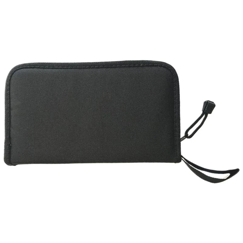 

A2BE Black Pottery Tool Storage Bag Clay Sculpting Tool Bag Ceramic Sculpting Carving Needle Case Tookit Zippered Organizers