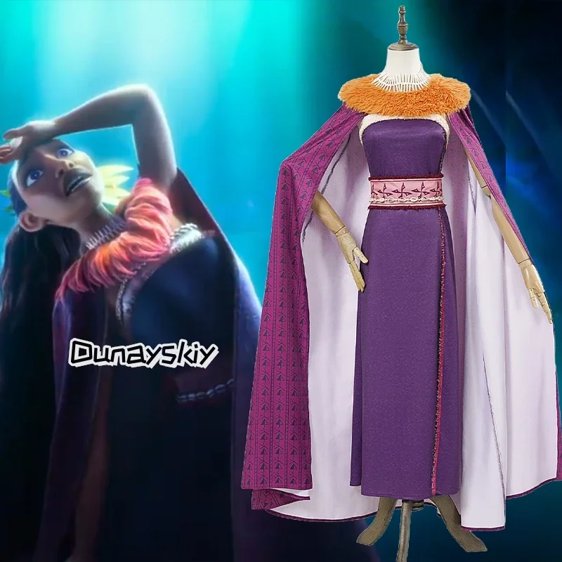 

CosplayVillain Matangi Cosplay Costume Movie Role-playing Cloak Dress S-3XL Unisex Outfit For Anime Halloween Carnival Party Sui