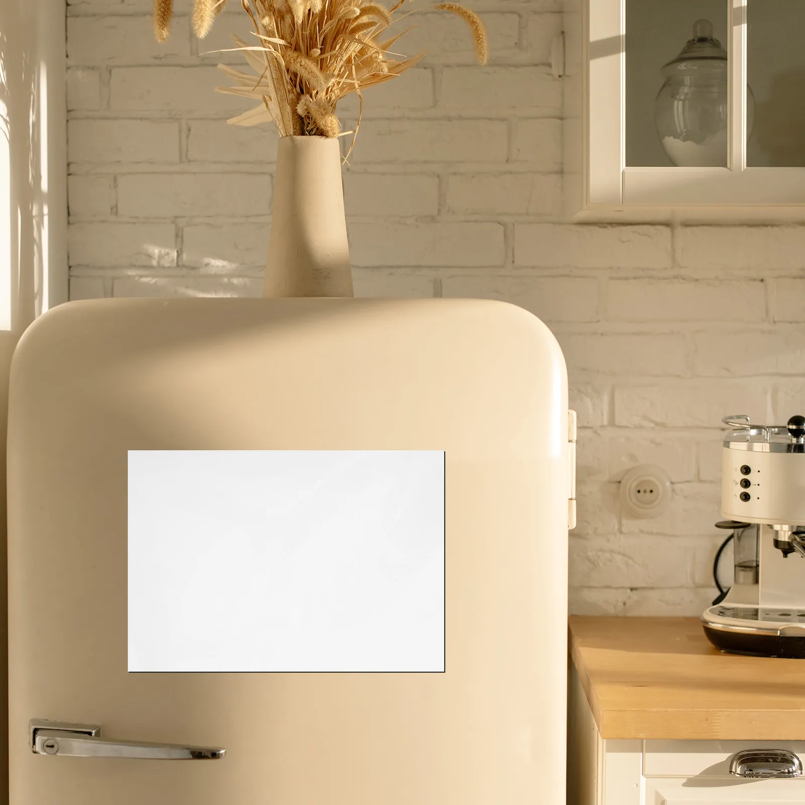 

Набор из 2 магнитных стикеров-досок для холодильника с рисунком домика, стираемые этикетки для заметок, наклейки-напоминания для холодильника