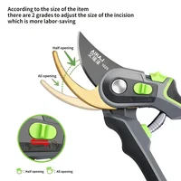 AIRAJ Industrial Grade Pruning Shears Are Labor-Saving Gardening Tools With Sharp, Durable, And Non Slip Scissors 5