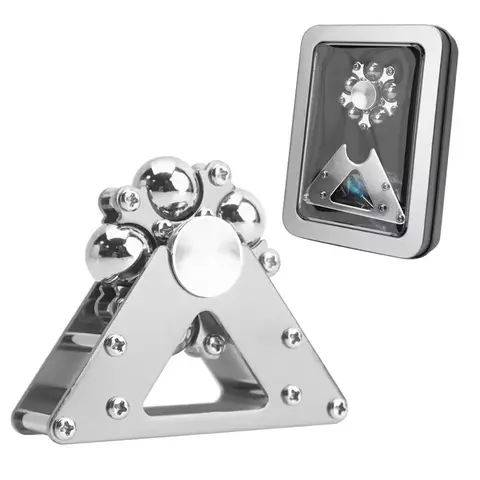 Ruota panoramica Fidget Spinner Metallo ADHD Scrivania da ufficio Gadget antistress Giocattoli per dita Regali per adolescenti Ragazzi Ragazze Adulti