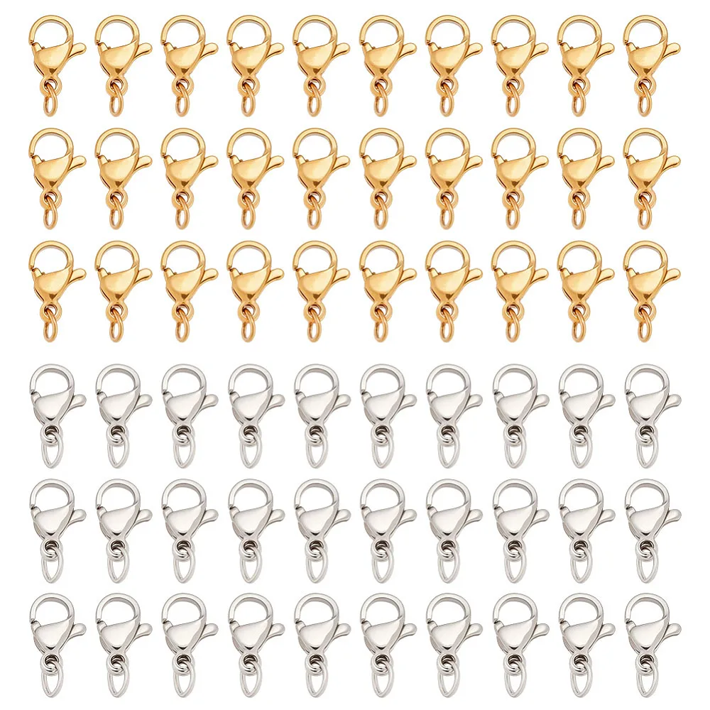 60-pecas-2-cores-fechos-lagosta-de-aco-inoxidavel-304-com-argola-dourada-cor-aco-inoxidavel-10x7x3mm-furo-32mm