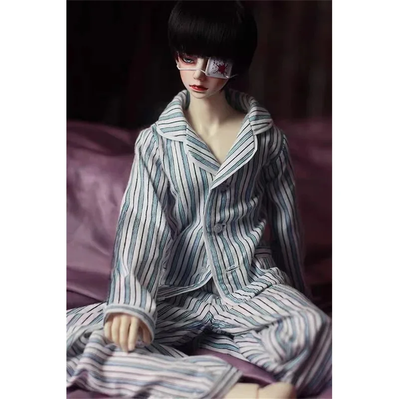 

BJD doll suit 1/3 1/4 SD17 Uncle size [pyjamas + pajama pants] in the second sick building pyjamas home service doll accessories