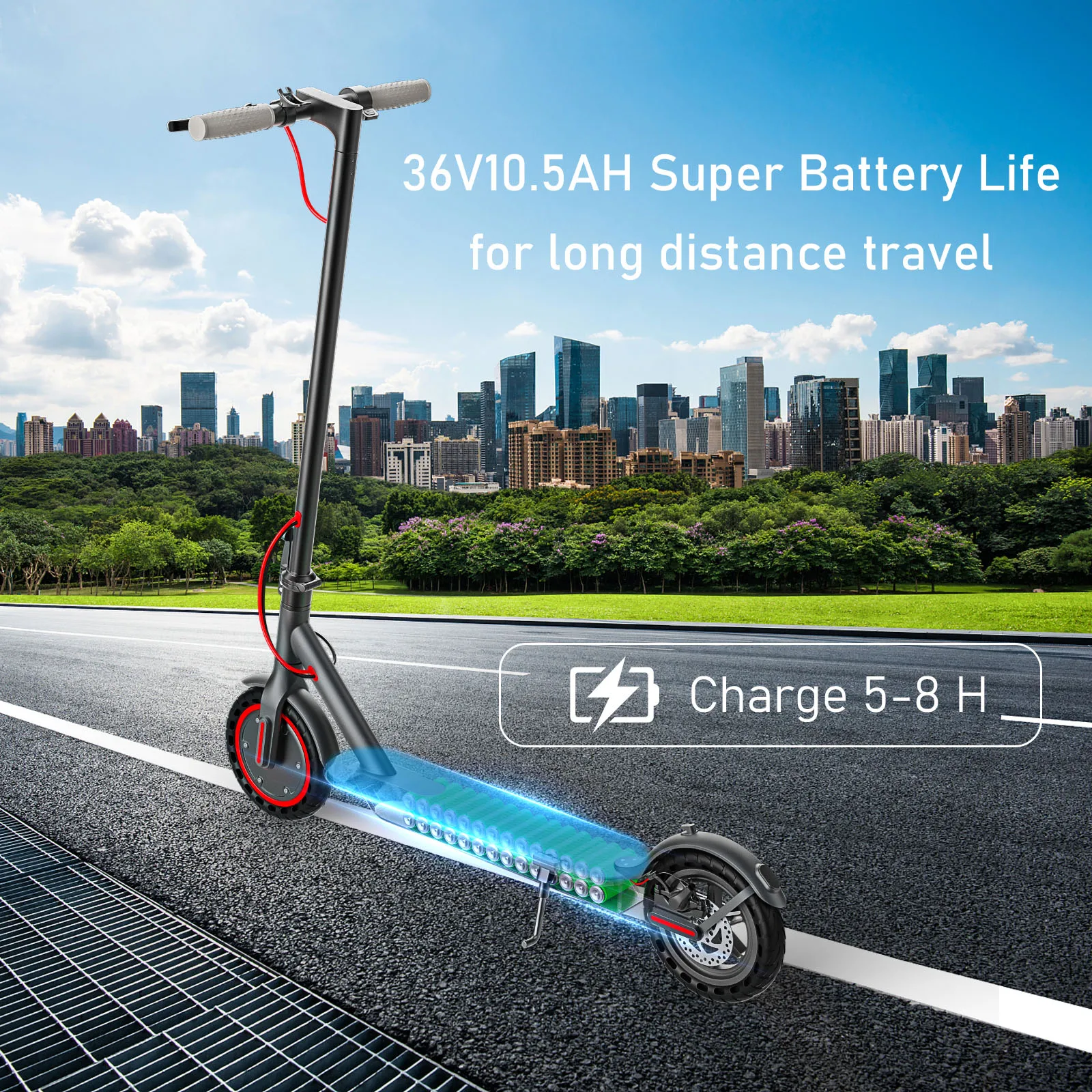 2026 Nieuwe AOVOPRO M365 Pro 10.5AH Elektrische Scooter IP65 Waterdicht 8,5 Inch Massieve Anti-Slip Elektrische Step Europa Magazijn