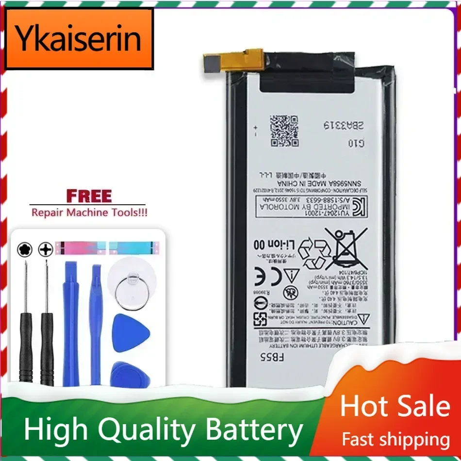 New 3550mAh FB55 Battery for Motorola Moto DROID Turbo 2 XT1585 XT1581 XT1580 Moto X Force Phone Bateria Batteries + Track NO