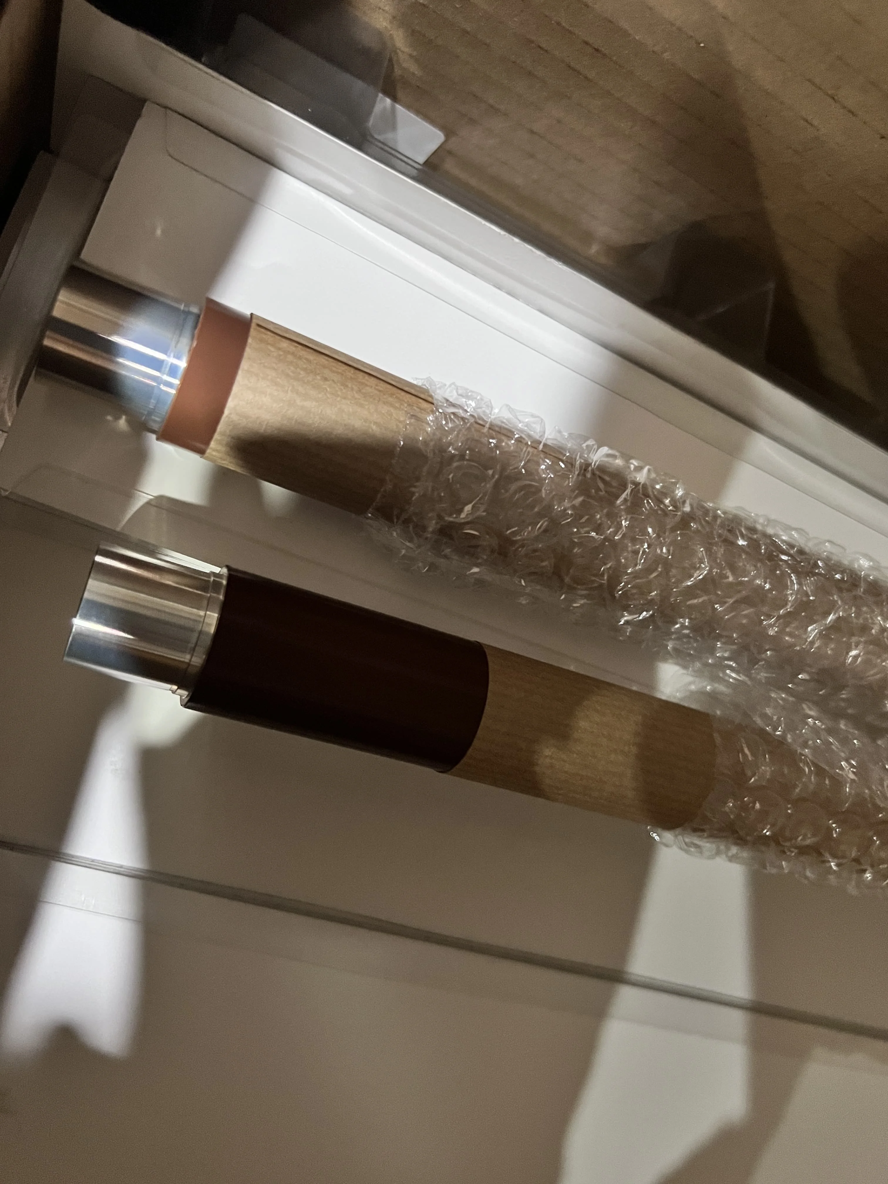 

2X нагревательный ролик фьюзера для Konica Minolta Bizhub C364e C454e C284e C224 C284 C364 C454 горячий ролик