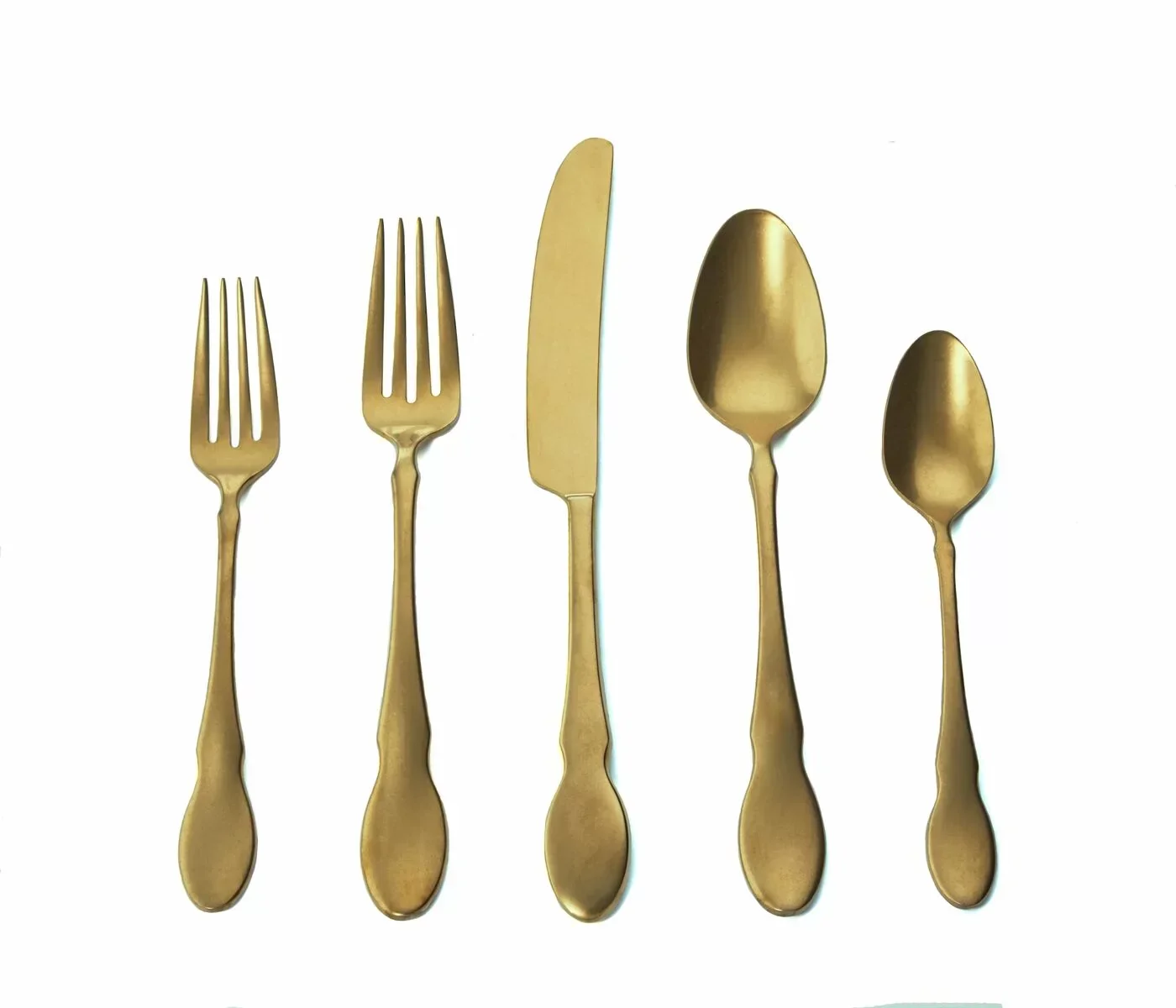 

Birch 5 Piece 18/10 Stainless Steel Flatware Set Service for 4 Luxury Flatware Knife Fork Hotel Wed Spoon Banquet Event Silver