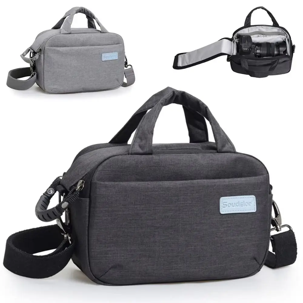 

Oxford Camera Inserts Bag Super Thick Large-capacity Insert Photography Organizer Portable Black Waterproof Camera Bag