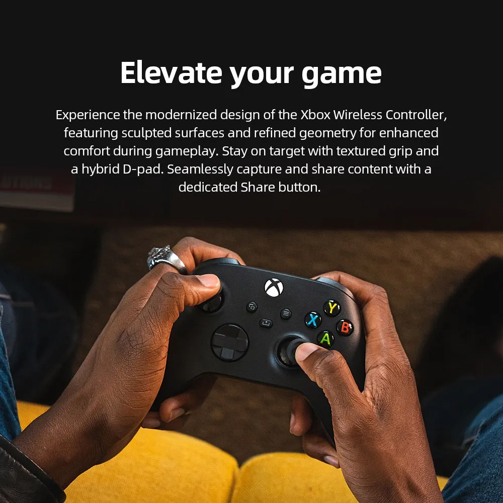 وحدة تحكم Microsoft Xbox Core اللاسلكية الجديدة - Ghost Cipher - لوحدة تحكم Xbox Series S X XSS XSX Xbox One