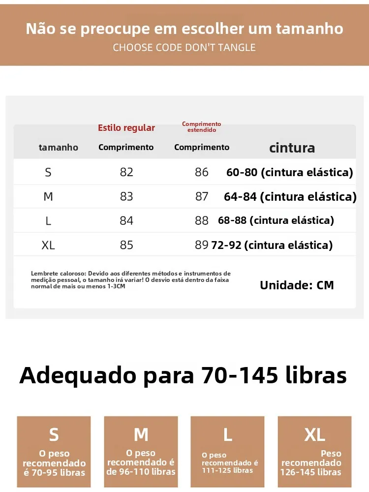 Saia Midi Branca de Cintura Alta Fena Verão 2024 Novo Estilo Saia em A Slimming Curta Tamanho Plus em Fibra de Poliéster
