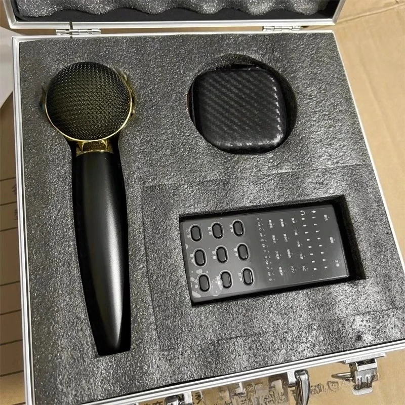 

Condenser Microphone Live Broadcast Equipment Mobile Phone Computer Recording Karaoke Singing Live Broadcast Equipment