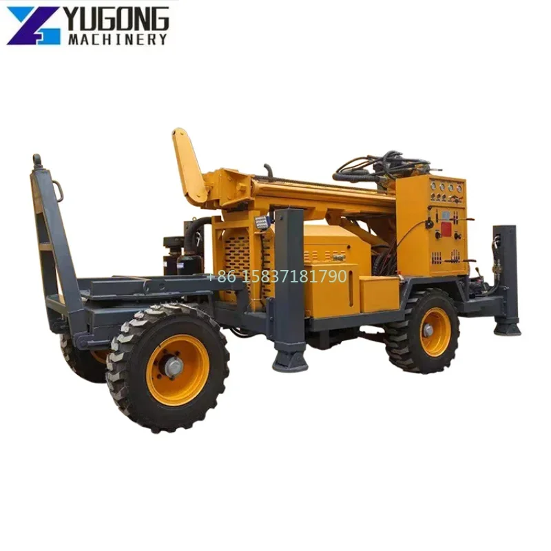 Wholesale Price Drilling Rig Machine Drawing Full Hydraulic Water Well Drill Rig Construction Water Drilling Rigs for Mexico