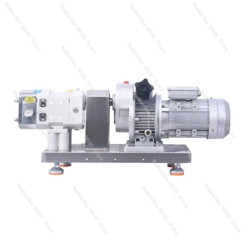Electric Chocolate & Honey Transfer Pump - Sanitary Rotary Gear with Lobe Impeller - Food Grade Filling Machine