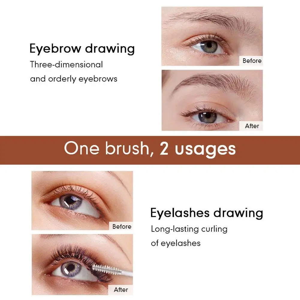 Transparent Eyelash Eyebrow Styling Liquid Waterproof  Long Lasting Brow Lash Fixed Gel Enhancer Eye Makeup Cosmetics