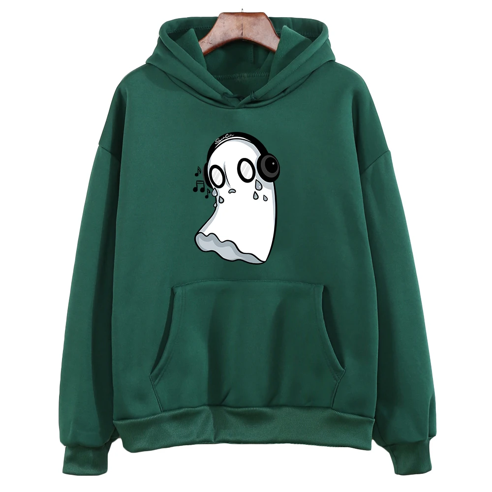 Undertale Game Napstablook Hoodies Halloween Ghost Cartoon Graphic Sweatshirts Girls Hooded Pullovers Moletom Boys Child Hoodie