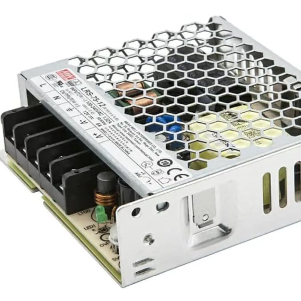 

LRS-75-12 power supply switch