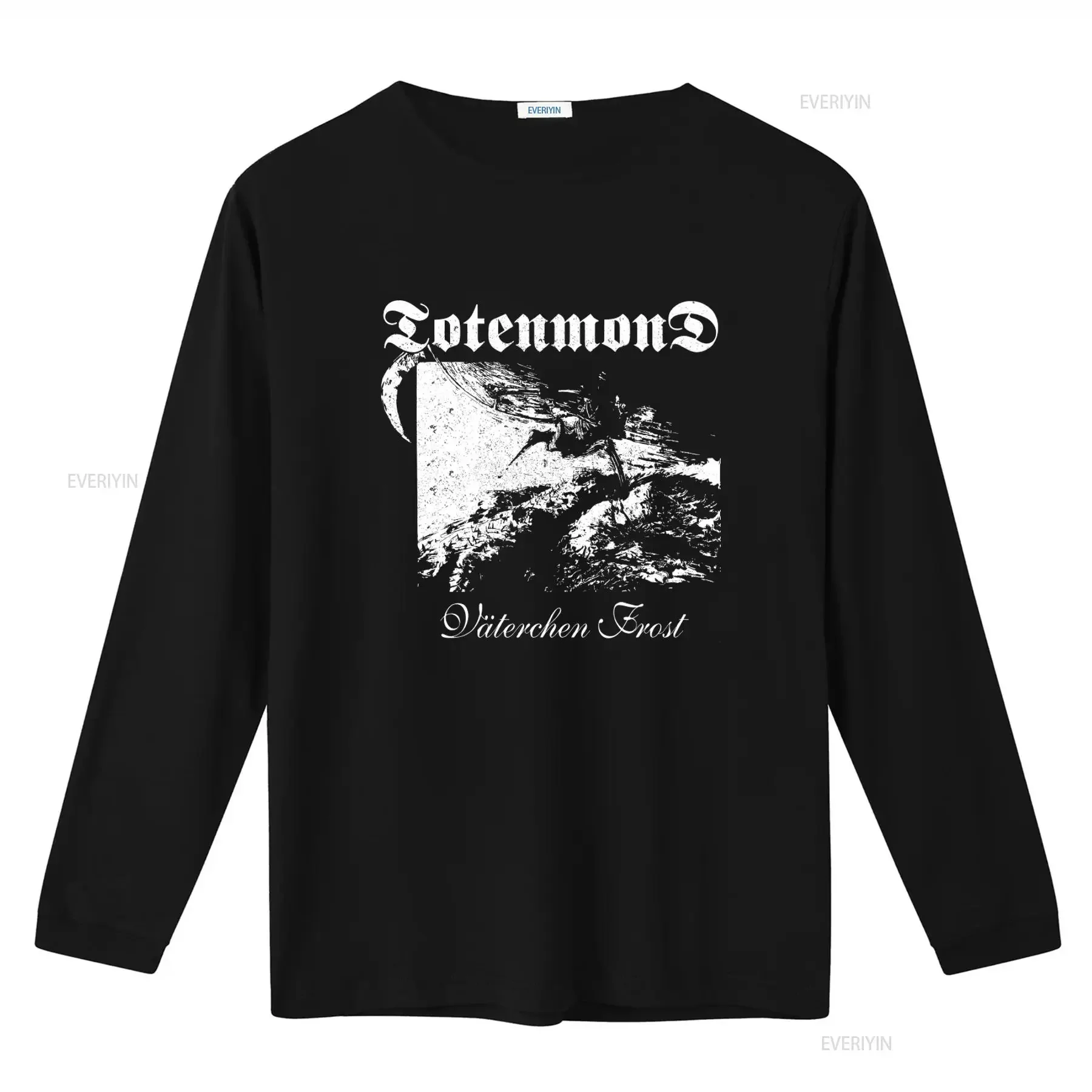Totenmond 1997 Väterchen Frost Vintage Style T Shirt Retro Gothic Design for Men's Fashion vintage Washed streetwear