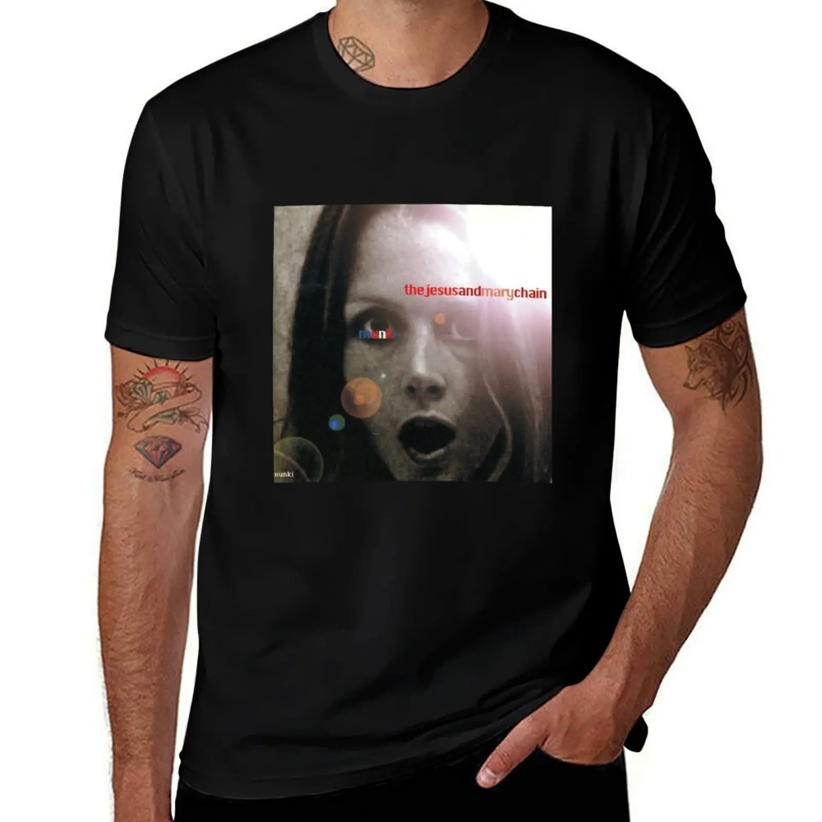 

The Jesus and Mary Chain Munki T-Shirt t shirts for man cotton anime tshirt T-Shirt