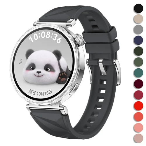 Correa de silicona de 18mm/22mm para huawei watch GT 5 41mm 46mm Correa deportiva Correa de reloj HUAWEI watch 4/GT 5 Pro/4/3 Pro 46mm