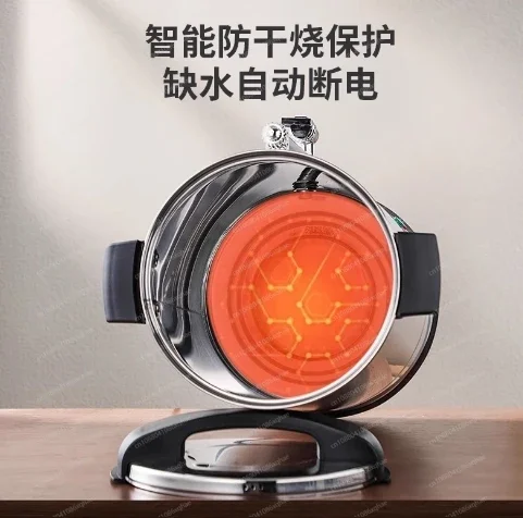 غلاية مشروبات كهربائية منزلية من الفولاذ المقاوم للصدأ سعة 8 لتر، جرة قهوة سريعة الغليان، وعاء قهوة #3