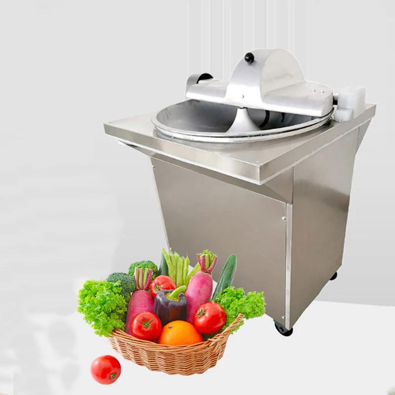 Make Machine Electric Baozi Meat Vegetable Cutter Commercial Blender Radish Cabbage Mince