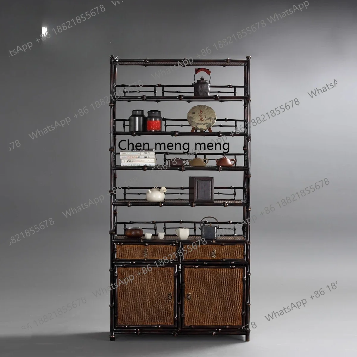 

cc182Стеллаж для хранения чайного сервиза, полка для учебного книжного шкафа, шкаф для хранения чая, супер практичный 5-й пол