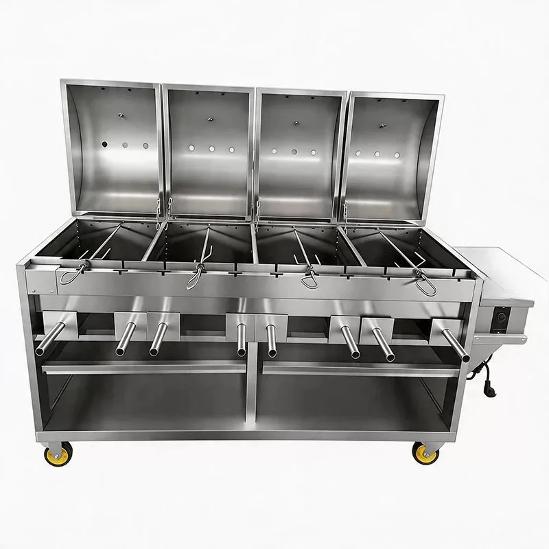 Roasted lamb leg stove, charcoal roast, smokeless single head, separately roasted lamb chops, electric barbecue oven