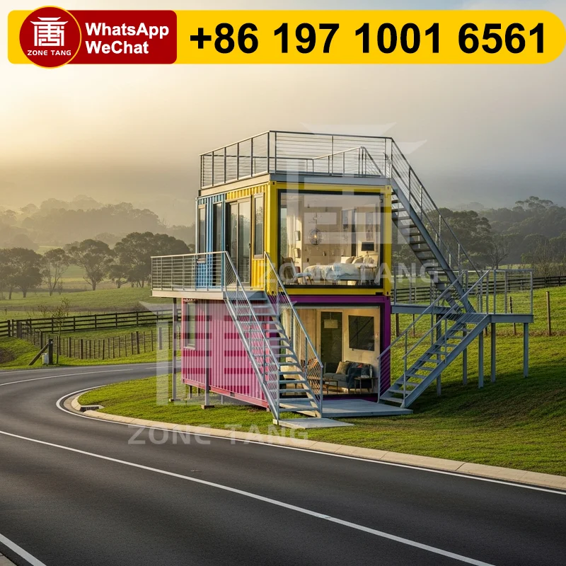 

Compact Fireproof Prefab Houses Repairable Labor Camp Prefabricated Prebuilt Homes Flat Pack House Foldable Structure Mobility