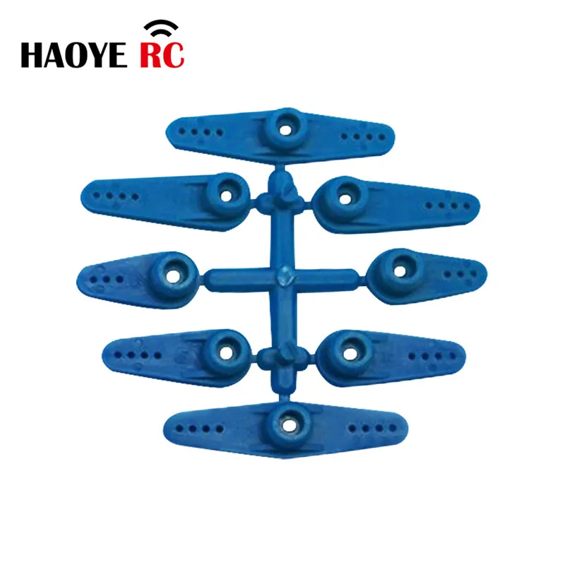 HY 1 Set Plastic Super Heavy Duty Servo  Arms Steering Standard Servo Rock  For JR 23/24/25T Teeth Tooth RC Model Airplane Parts