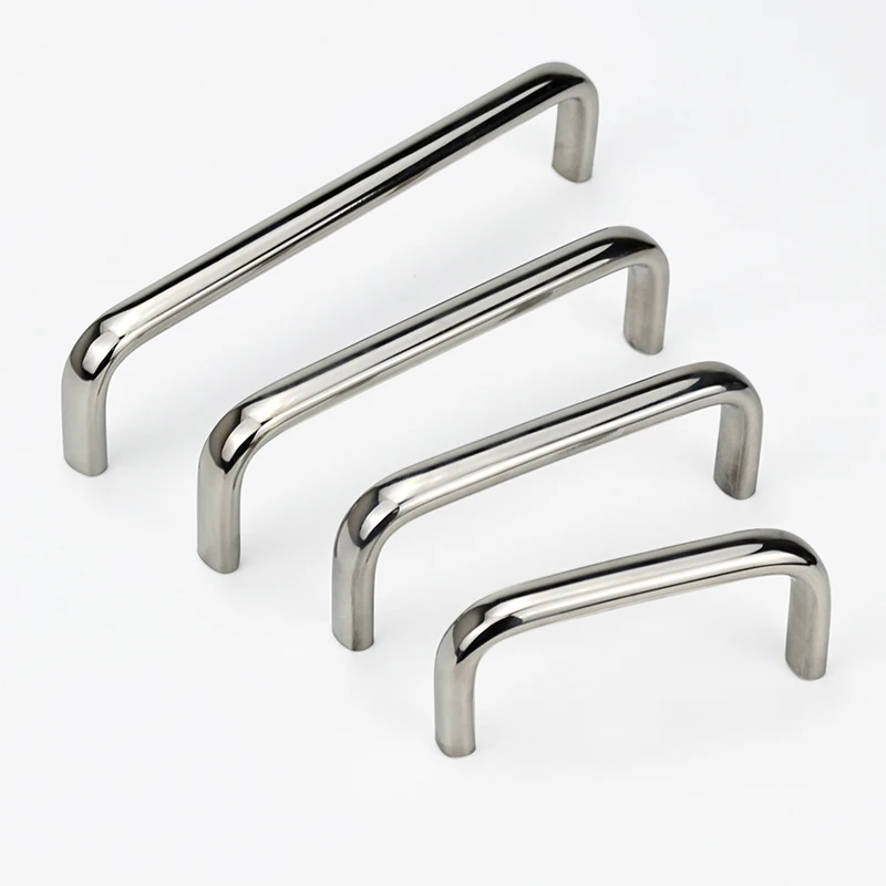 USANS 304 Stainless Steel Handle Industrial U-Shaped Double-Bend Automatic Equipment Door Corrosion-Resistant Non-Rust Handle