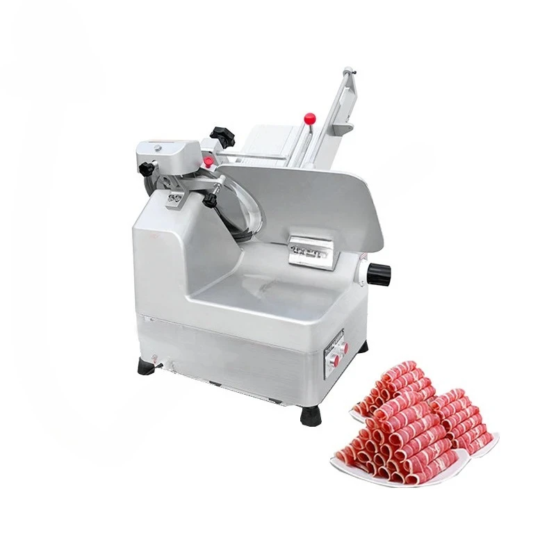 Frozen Meat Slicer Commercial 12 inch 38 - 40 pieces/min Automatic Mutton Roll Beef Roll Fat Beef Slice Frozen Meat Slice