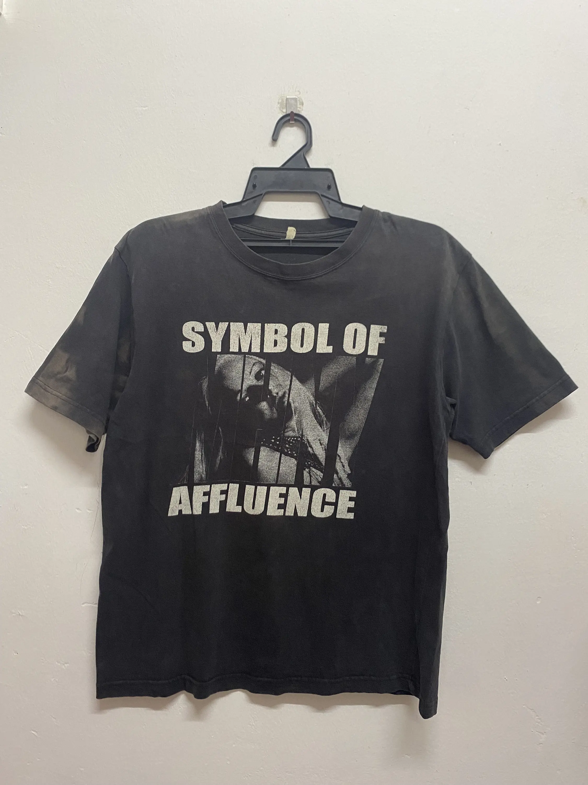 Vintage Symbol Of Affluence Faded Worn T Shirt Film Movies Movie