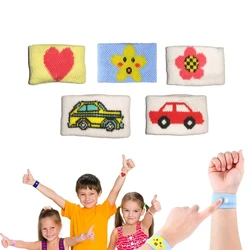 Fasce per il mal di movimento per bambini, braccialetti per alleviare la malattia da viaggio, braccialetto per il mal di auto Anti-Nausea per il mal di auto