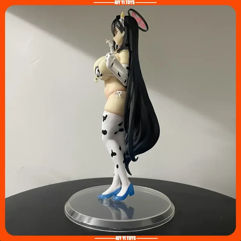 Blue Archive Tsukatsuki Rio Cow Swimsuit Standing 26cm Pose Anime Figure Model Statue Collection Desktop Decoration Ornament