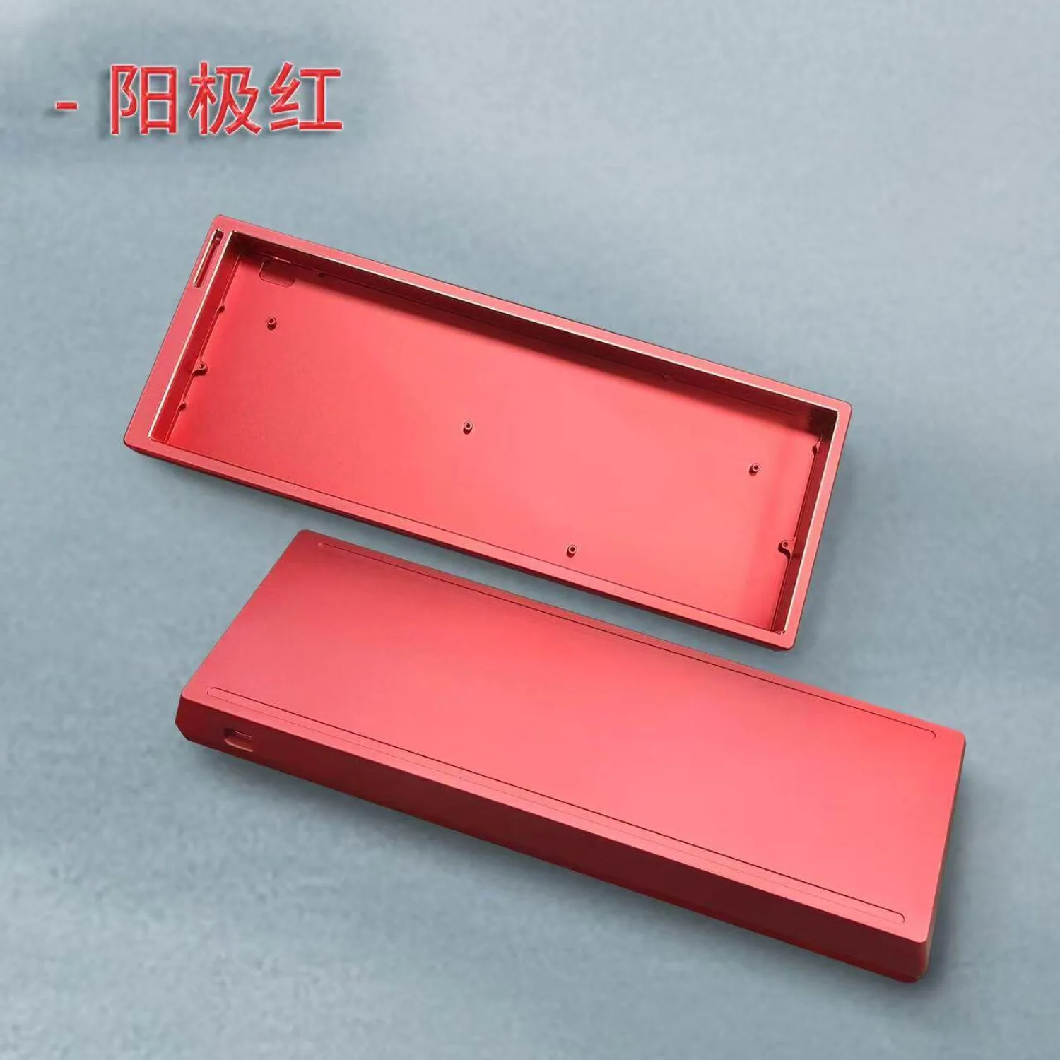 H60 Aluminum Case Anodized CNC 60% Gaming Keyboard Wooting 60HE Compatible Magnetic Switch RGB Hot-Swap  Mechanical Keyboard