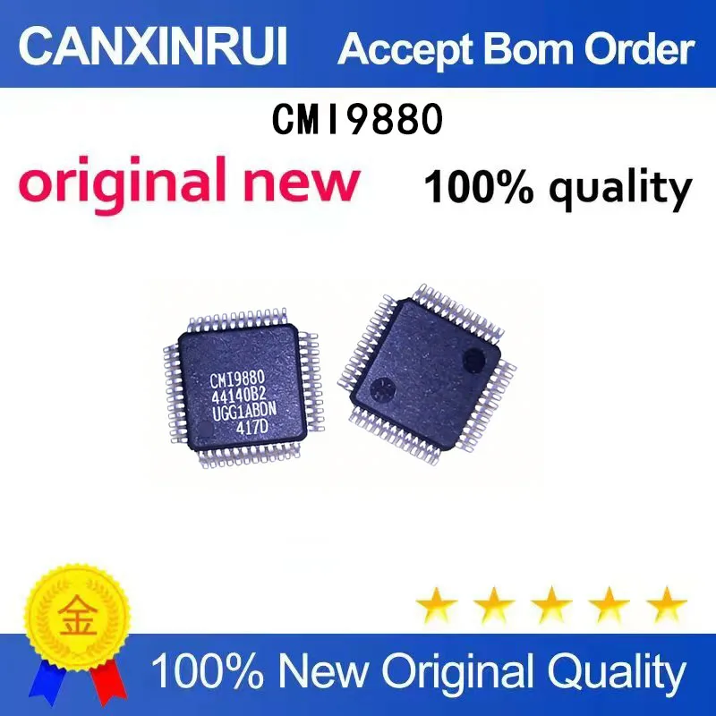 

(5-100 Pieces) CMI9880 QFP brand new in stock