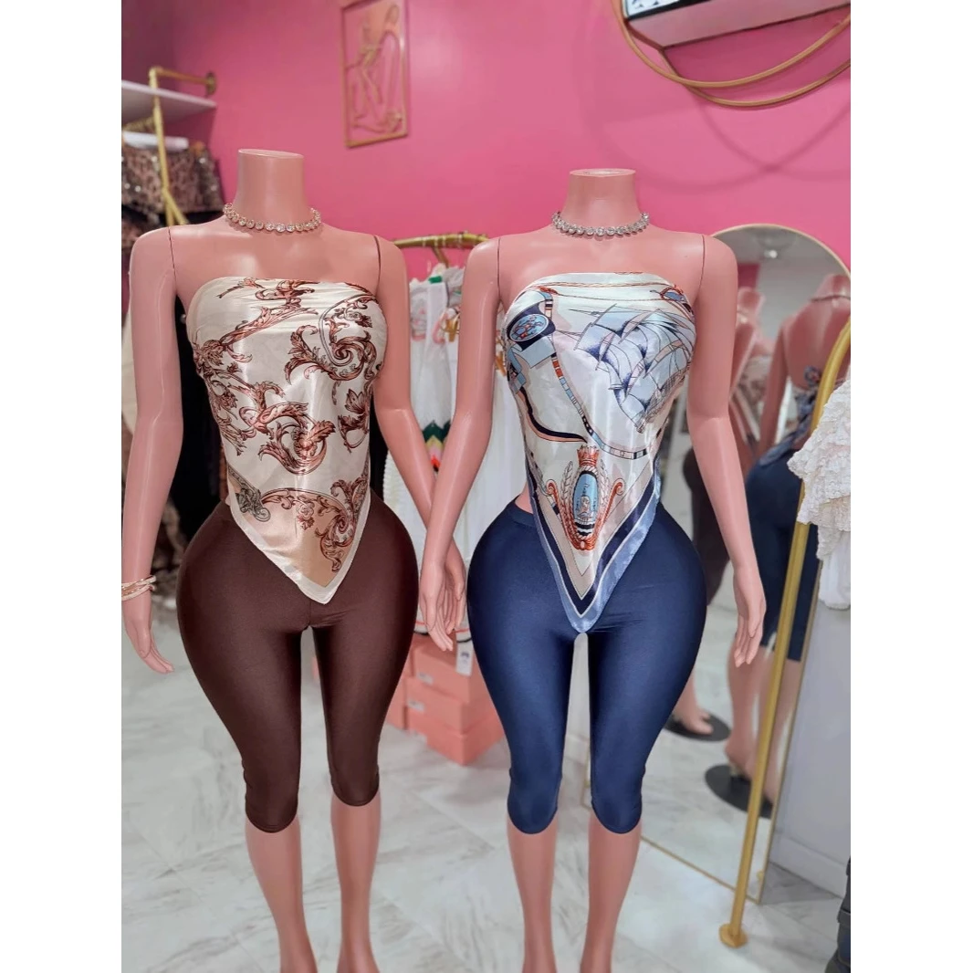 Fashionable Women's Base Layer Pants Y300329 Cross-Border Style Versatile Bottoms Spring 2025 Other Material 100% Lycra