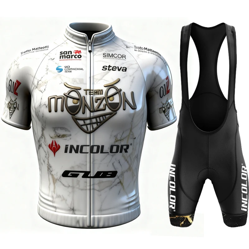 

Road Bike Jersey Men Men's Cycling Jacket 2026 Monzon - Incolor - Gub Uniform Man Maillot Clothing Pants Gel Set Outfit Wear Mtb