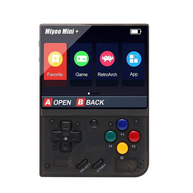 

MIYOO Mini Plus Game Console 3.5 Inch IPS HD Screen Linux Handheld Game Players Dropshipping Service Children's Gift