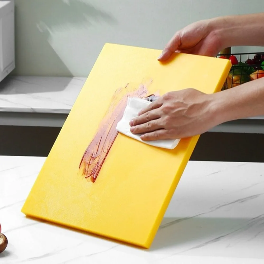 

Easy To Clean Non-Slip Plastic Cutting Board Square Thickened Charcuterie Board Antimildew Chopping Board Restaurant