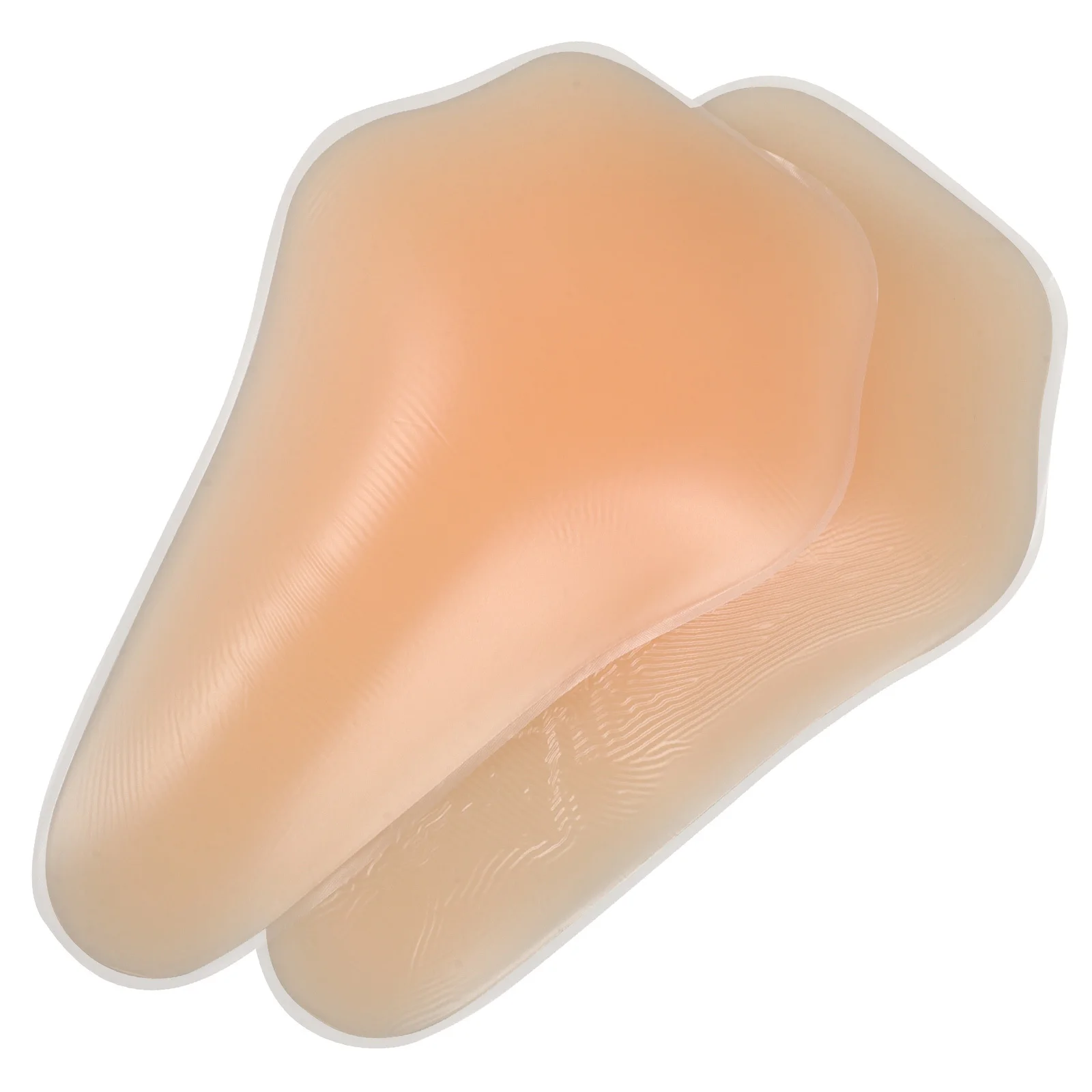 

1 Pair Silicone Knee Pads Soft Comfortable Fit Shock Absorption For Ice Skating Snowboarding Outdoor Sports Protector Adhesive