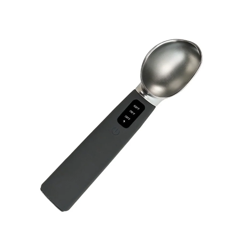 Temperature Control Spoon Electric Dessert Server For Busy Dessert Counters Clear Digital Display User-friendly Power Button