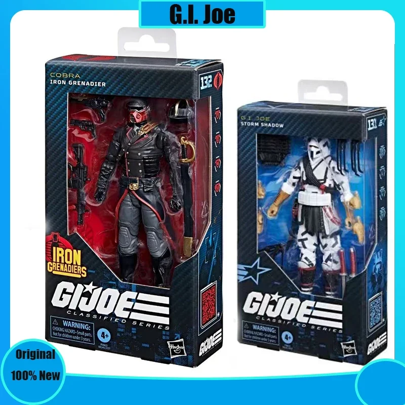 

Оригинал G.I. Джо классифицированная серия Storm Shadow, G.I. Экшн-фигурка Джо бита, коллекционная статуя, куклы, игрушки