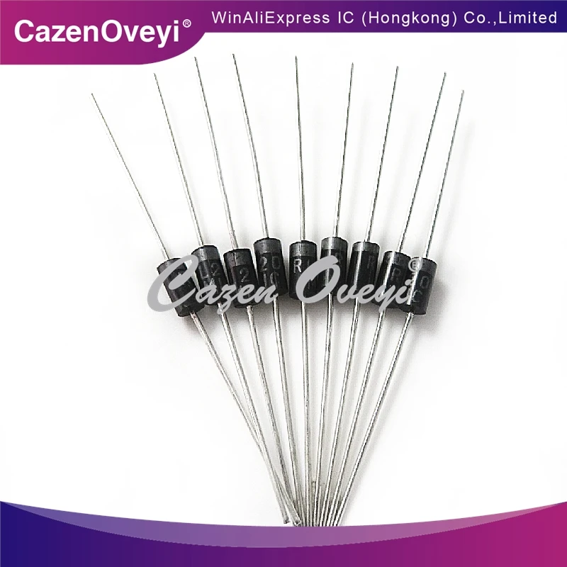 50pcs/lot RL207 DO-41 In-Line Rectifier Diode