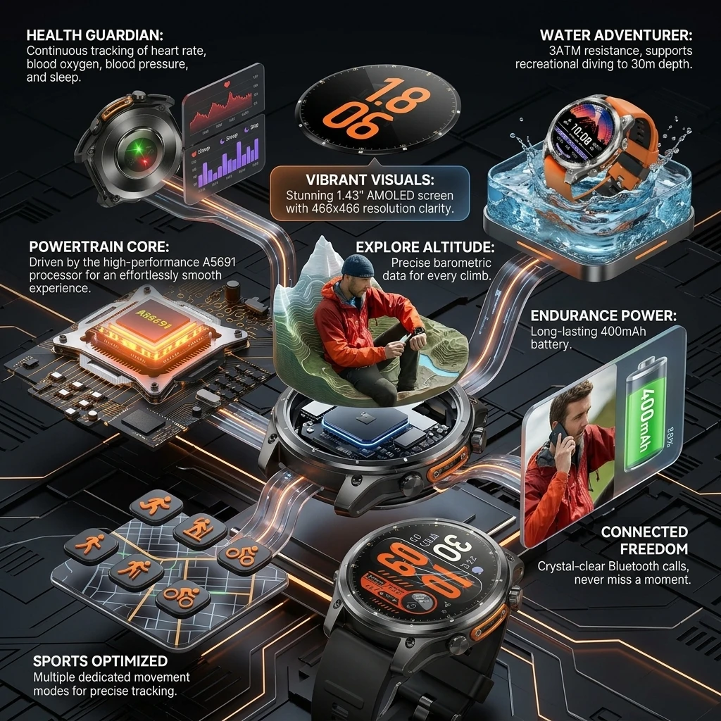 Reloj Inteligente HD300 Sumerg - Health Wellness Trends 2026 reseña y precio