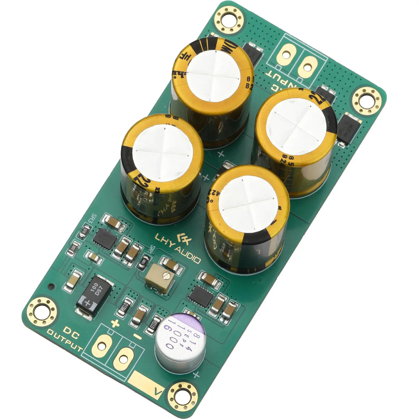 LHY AUDIO LT3041x2-chip parallel 2A DC linear regulated power supply board Low ripple noise Low dropout
