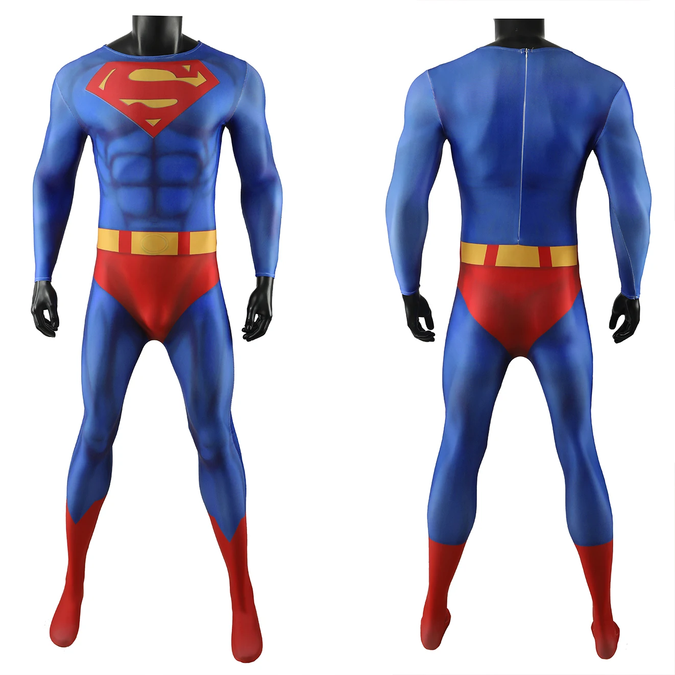 Superhero Man Cosplay Kal El Costume Superhero 3D Printed Bodysuit Super Man Clark Kent Spandex Outfit Cosplay Halloween Costume